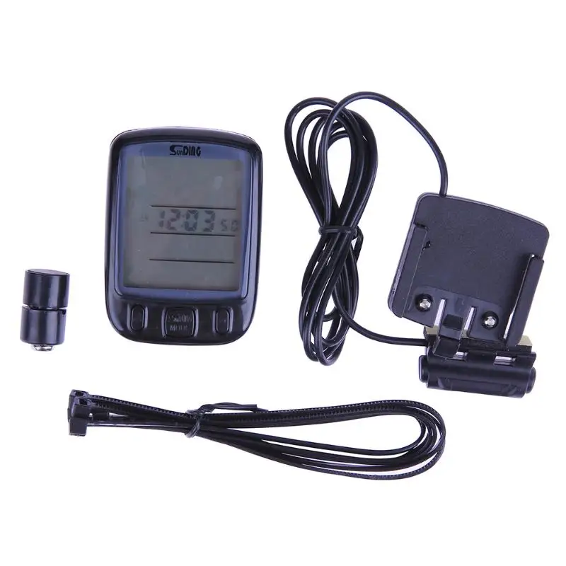 SuMille Bicycle Speedometer Odometer Bike Computer Waterproof Backlight Display 