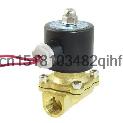 AC 380 В 2 Порты и разъёмы 2 Way 1/" PT внутренняя резьба Пневматический Электрический электромагнитный клапан