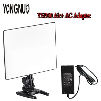 

YONGNUO Ultra Thin YN300 air Pro LED Camera Video Light 3200K-5500K with AC Adapter For Canon Nikon Camera DSLR & Camcorder