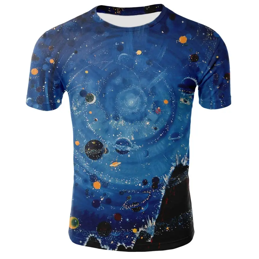 

Sondirane Design Blue Flaming Tshirt Harajuku 3d Black T Shirt Casual Top Anime Camiseta Streatwear Short Sleeve Tops