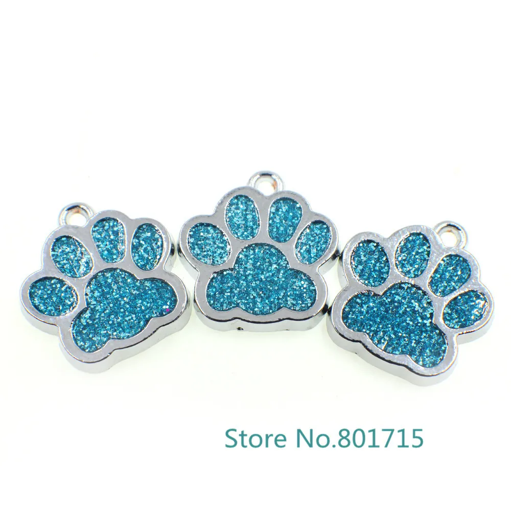 Цепочка для ключей HC358 10 шт. с эмалью|paw print|dog cat paw printsenamel |