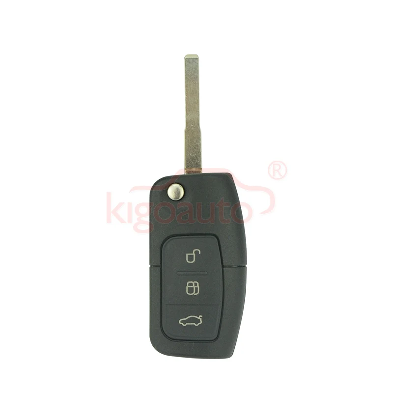 Дистанционный ключ 3 кнопки 433 МГц чип 4D63 3M5T15K601AB для Ford Focus Mondeo C Max S Galaxy Fiesta kigoauto|chip