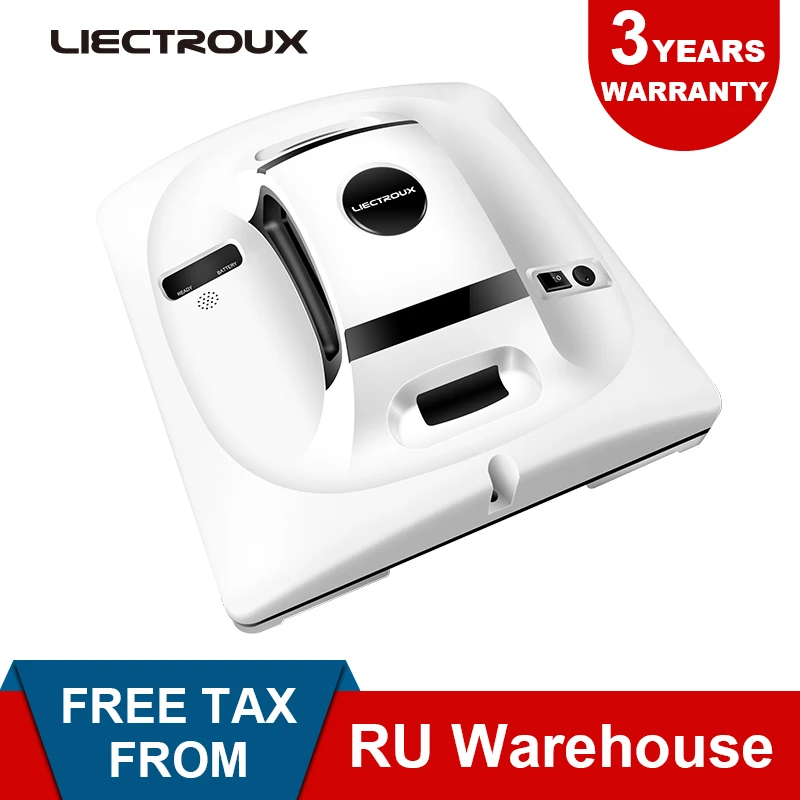 

Liectroux X6 Window Cleaner robot Vacuum UPS Safe Rope Remote Control Suction Antifall mop glass tool home Window Clean machine