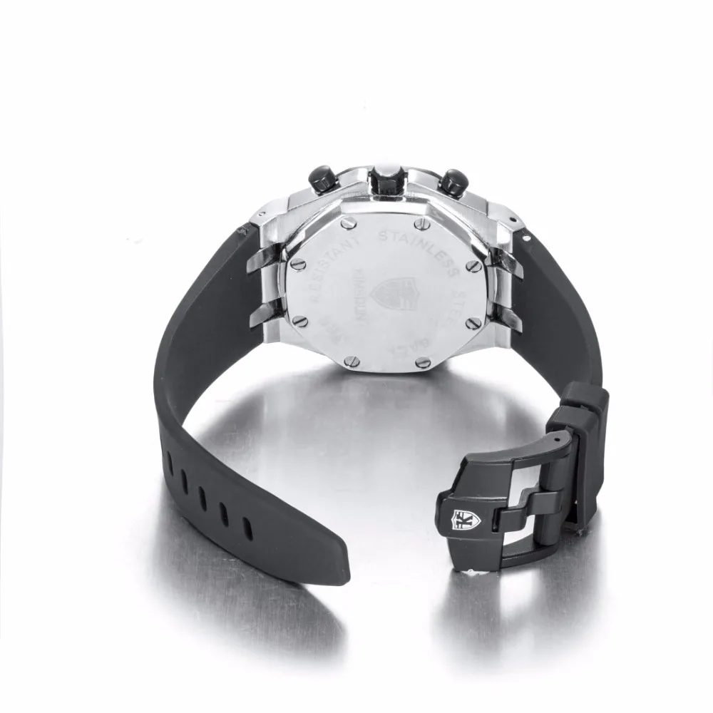 KIMSDUN Роскошные кварцевые мужские часы Montre Homme 3ATM водонепроницаемые военные спортивные часы мужские Relojes все Subdials рабочие мужские часы