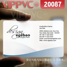 20087 it визитные карточки-матовые лица прозрачная карта тонкий 0,36 мм