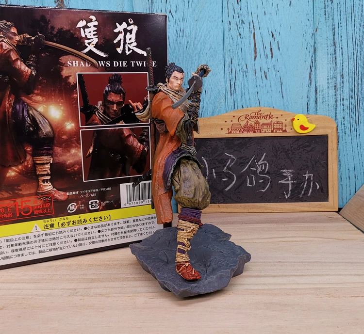 Vogue Ninja Shinobi Wolf экшн игра статуя SEKIRO: Shadows Die Twice Battle 20 см фигурка модель