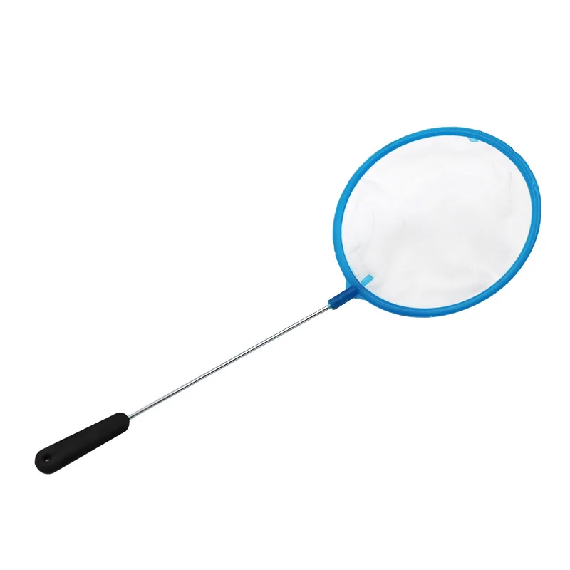 

1 pc Aquarium Shop Tools Fishing Tank Net Plastic Round Thick Fish Shrimp Capture Fish Tank Catch Net Stainless Steel Rod
