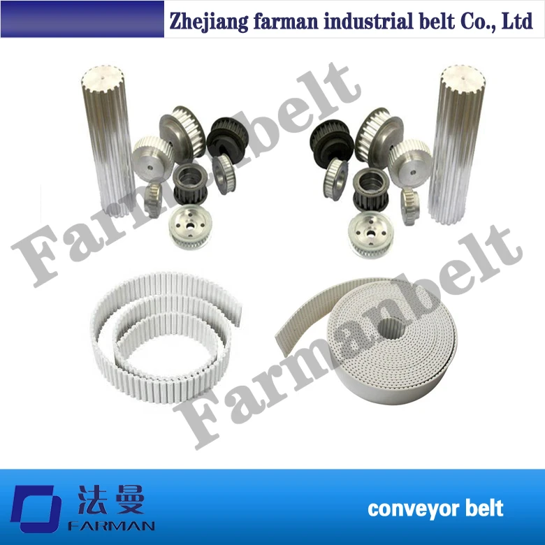 

AT10 type timing jointed belt and open belt/PU endless timing belt