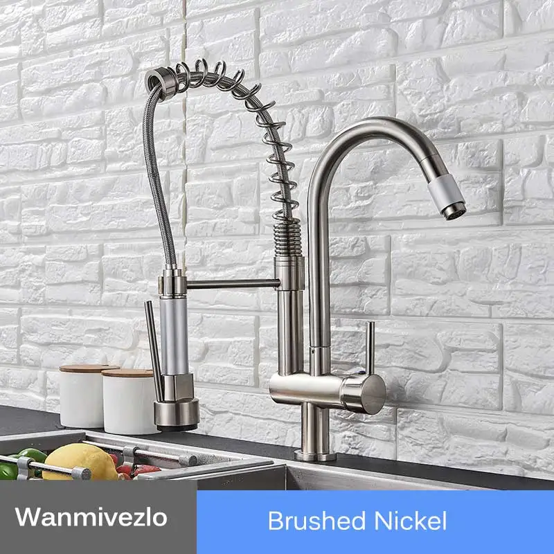 Brushed nickel