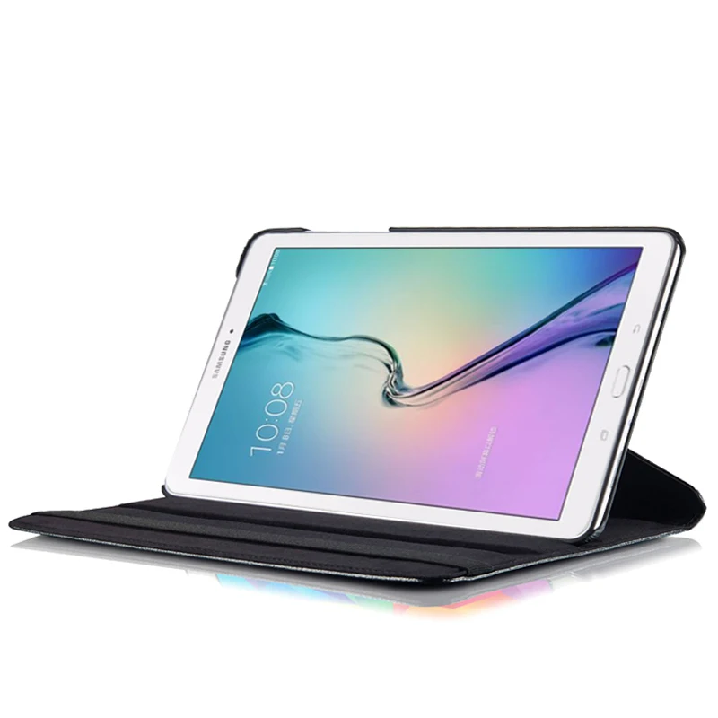 Вращающийся на 360 градусов умный чехол из искусственной кожи для Samsung Galaxy Tab E 9 6 T560