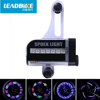 

Leadbike Bicycle Accessories New 14 LED Motorcycle Cycling Bike Wheel Light Signal Tire Spoke Light 30 Changes for Free Shipping