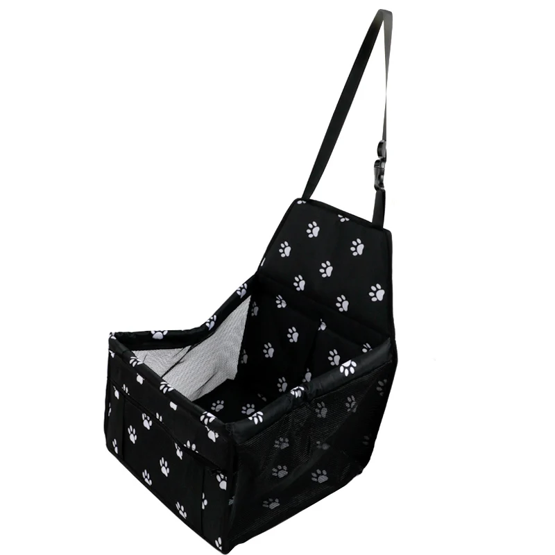 black OWDBOB Pet Carrier Pad собака автокресло сумка Корзина для путешествий водонепроницаемый чехол на заднее сидение автомобиля безопасный дом товары для домашних животных - Цвет: black