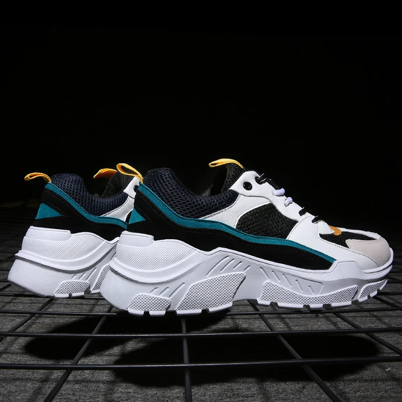 

Allwesome Women Casual Chunky Sneakers High Fashion Shoes Mesh Breathable Platform Sneakers Chaussure Femme Zapatos Mujer 2019