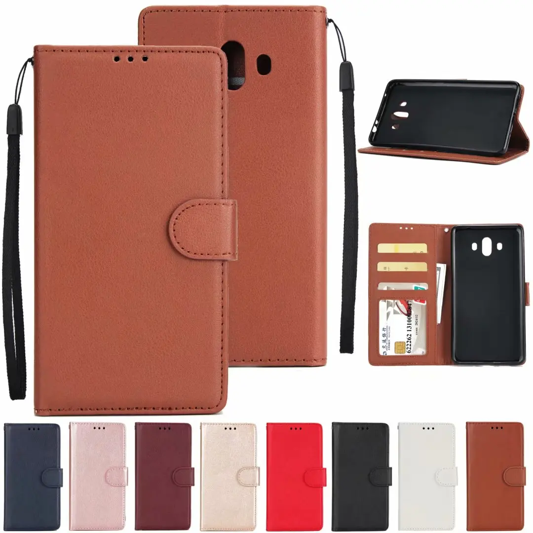 Hxairt For Huawei Mate 10 Lite Case 5.9 inch Wallet PU Leather Phone Mate10 Mate10Pro Flip Back Cover Bag |