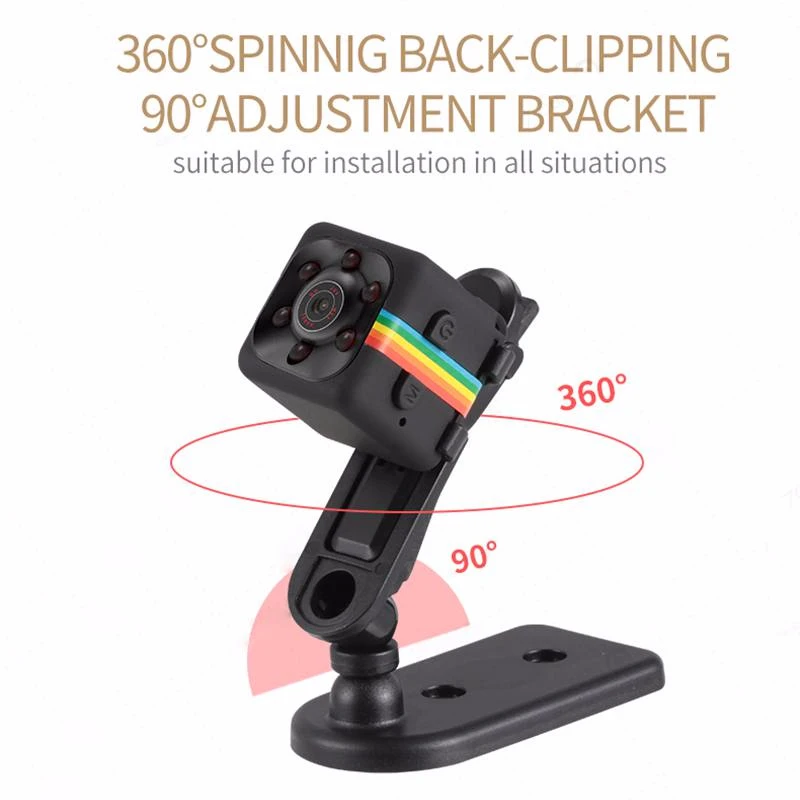 

Original 480P/1080P SQ11 Mini Camera DV Micro Sport Camera Car DVR Night Vision Video Voice Recorder Mini Action Cam Camcorder