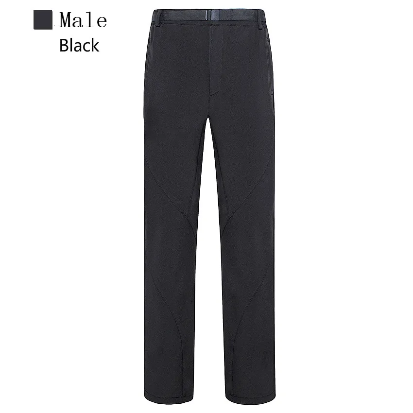 

In the spring and autumn outdoors, men and women wear thickened Fleece Pants, warm soft shells, and climbing pants.