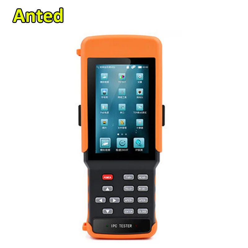 4.3" Portable CCTV Test Monitor for IPC+AHD+TVI+CVI+CVBS 4 in 1