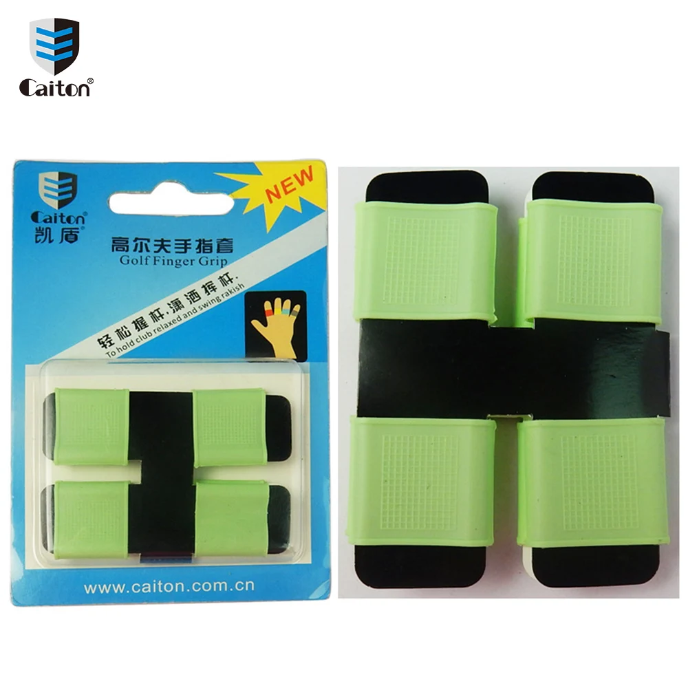 Caiton 8 قطعة/الحزمة حسنا قبضة اعب غولف جولف فنجر باند مجموعات سوينغ الإيدز الوظيفية المطاط إصبع المهد