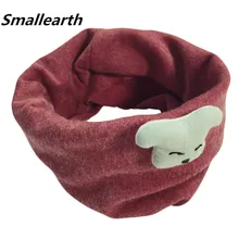 Новинка года; сезон осень-зима; детский Хлопковый вязаный шарф с круглым кольцом и волшебным галстуком для мальчиков с изображением птичек; детский теплый воротник