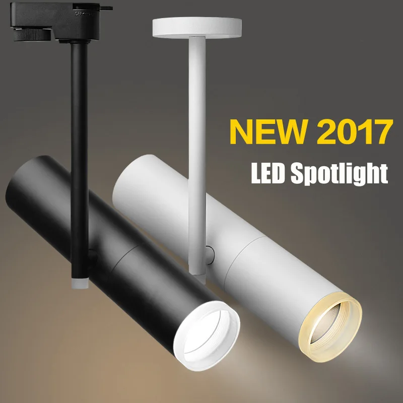 Track lighting led ceiling light downlight ceiling light rail cob track