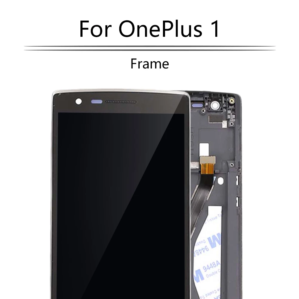 Sinbeda 5 &quotэкран AMOLED для Oneplus One 1 + ЖК-дисплей сенсорный экран Рамка дигитайзер