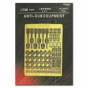 

Flyhawk FH700181 Metal Etching Parts Reconstruction of U.S. Navy Shipborne Anti submarine Deep Bomb Device in World War II