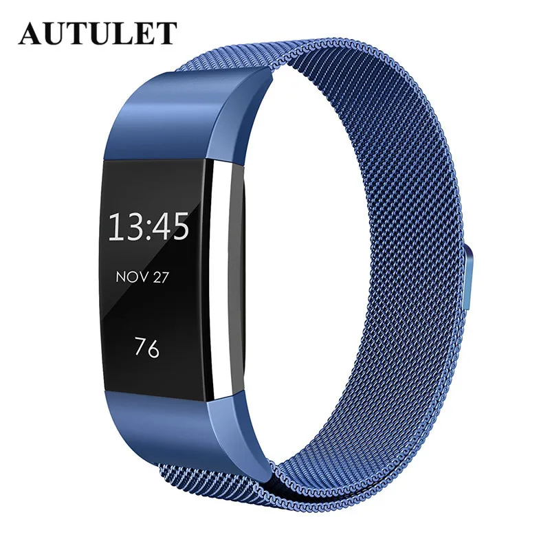 Смарт часы для Fitbit charge 2 Миланцы нержавеющая сталь браслет/блеск fitbit ремешки Цена