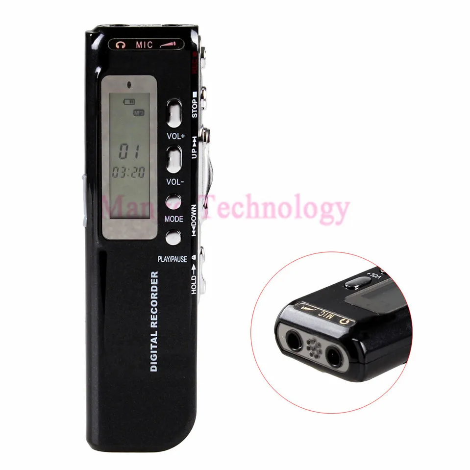 High quality Dictaphone 8GB Digital Voice Recorder Voice Activated USB Pen Digital font b Audio b