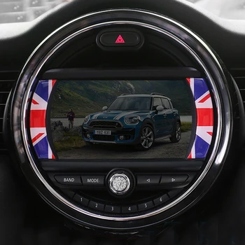 

Navigator Screen Side Crystal Epoxy Sticker Decals For BMW MINI Cooper S JCW One F54 Clubman F55 F56 F60 Countryman Car Styling