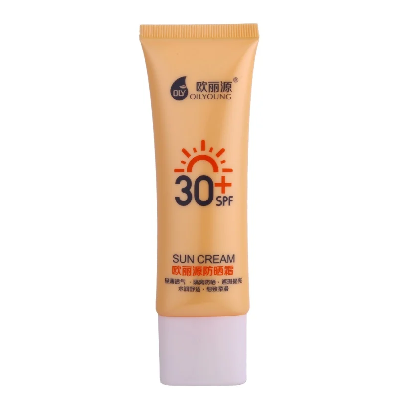 SPF 30+ лица, тела солнцезащитный крем Водонепроницаемый пот-доказательство увлажняющий ультрафиолетового излучения крем для ухода за кожей protetor солнечной Pro