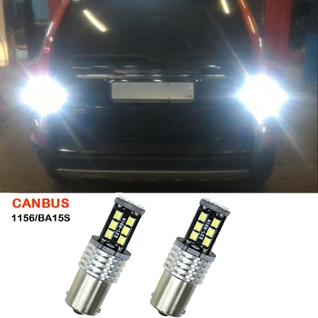 

2X Canbus P21W 1156 BA15S Car LED Reverse Lights 15SMD 2835 Backup Tail Bulb For Volvo XC60 XC90 S80 V70 S40 V40 V50 C30 850 940