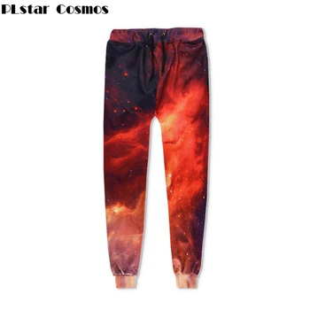 

PLstar Cosmos 2018 New Hipster nebula Galaxy Print 3d Sweat Pants punk For Women Men Joggers Pants Casual Hip Hop Trousers