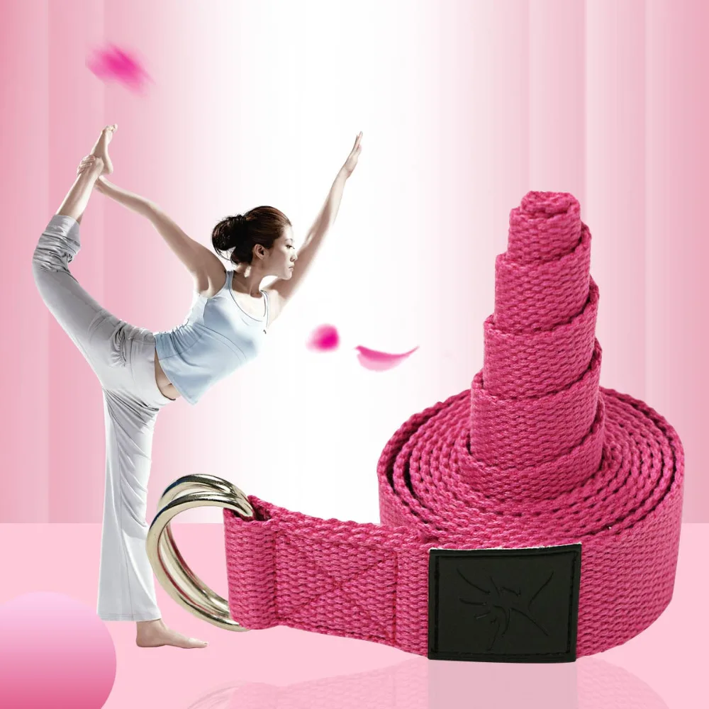 

Yoga Belt Pilates Stretching Band Belt Yoga StrapFitness Bodybuilding Accessory Workout Exercise Belt Band