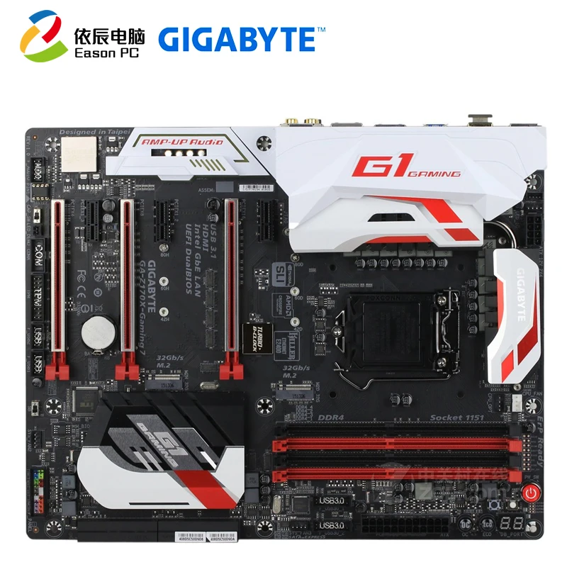 

GIGABYTE GA-Z170X-GAMING 7 desktop motherboard LGA1151 i3 i5 i7 DDR4 64G M.2 ATX