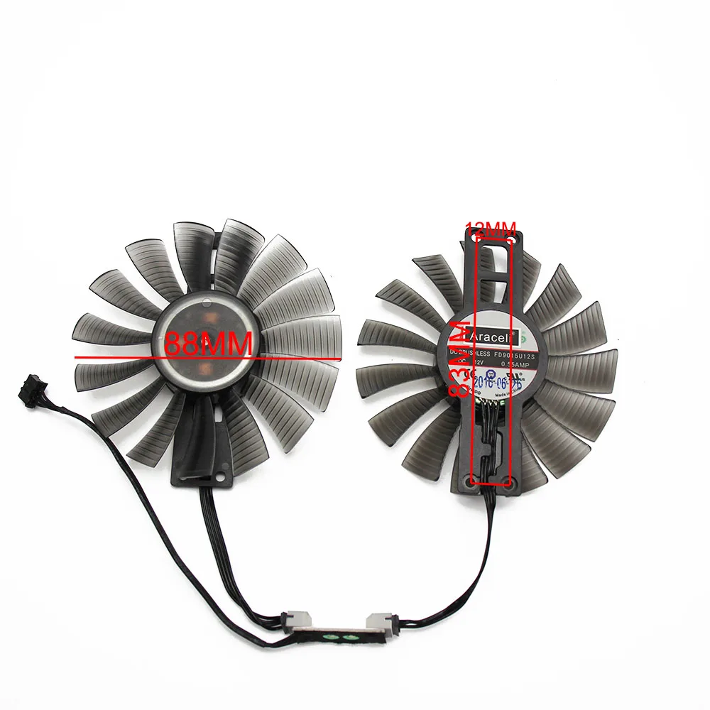 New Original for GAINWARD GTX1060 PHOENIX Graphics cooling fan FD9015U12S DC12V 0.55A