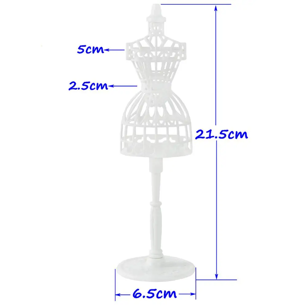 Один шт кукла одежда дисплей держатель платье аксессуары манекен модель стенд для куклы барби детские девочки играть DIY игрушки