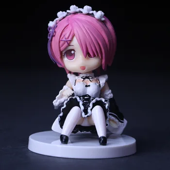 

Anime Re:Life in a different world from zero Sexy Ram PVC Action Figure Collection Model Kids Toys Doll 8cm