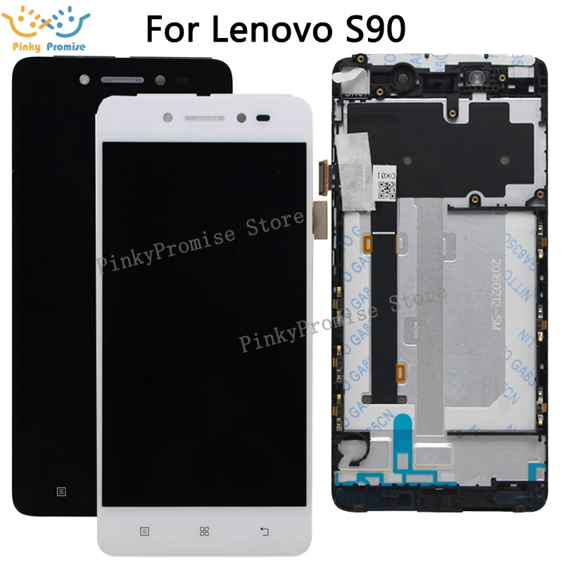 

Best Quality For Lenovo S90 LCD Display Touch Screen Digitizer Assembly With Frame S90-T S90-U S90-A Original Replacement Parts