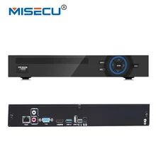 MISECU 8CH*5M/16CH*4M/32CH 2MP/32CH 1.3MP Motion Detect CCTV NVR Wifi FTP 1CH Audio-In ONVIF 2.3 For IP Camera Security System