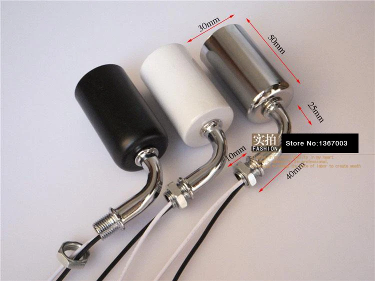 

1PCS E14 ceramic lamp holder, Black color lamp base accessories DIY