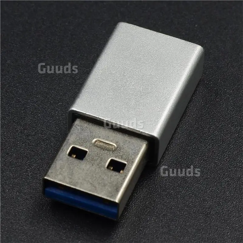 Металлический адаптер type-C с разъемом USB, адаптер USB 3,0 с разъемом type-C