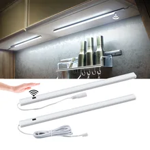 Рукой лампа сканера в дневное и ночное время работы движения Сенсор светодиодный ночной Светильник лампы для шкаф, шкаф, ящик, Кухня 12V бар светильник