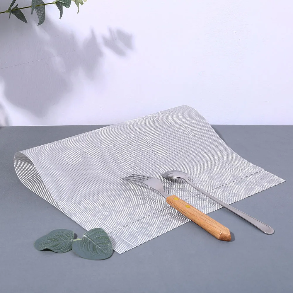 Модный шаблон Placemat совместимый Crossweave изоляционный моющийся коврик для стола индивидуализированный De Mesa коврик для обеденного стола