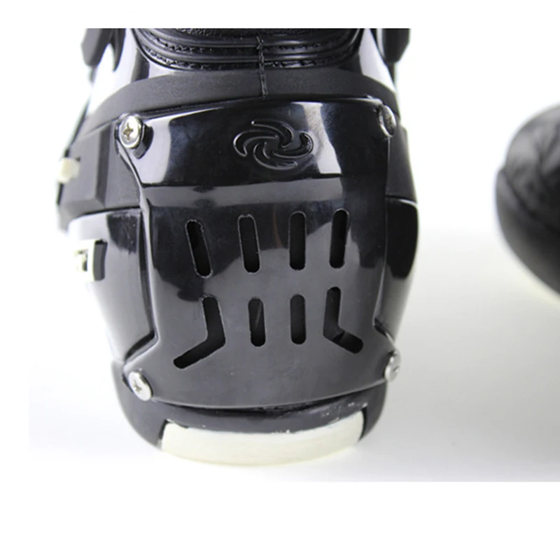Motorcycle Boots Pro-biker SPEED Road Racing Leather Men Motocross Long Knee-high 3 Colors