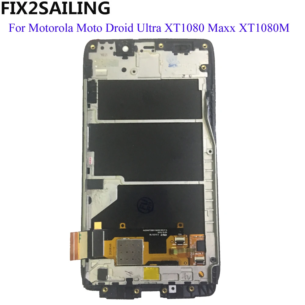 

Lcd For Motorola Droid Ultra XT1080 Maxx XT1080M LCD Display Touch Screen Digitizer with Frame Replacements xt1080 LCD Screen