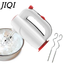 JIQI мини 5 скорость тесто ручной миксер блендер для детского питания процессор Электрический автоматический крем веничек для взбивания яиц мешалка Торт Инструменты для выпечки ЕС
