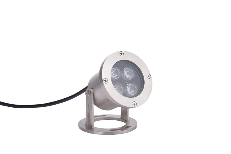 

Free Shipping 10pcs/lot 4w DC12v LED Underwater light Outdoor Pool Spot Light Waterproof IP68