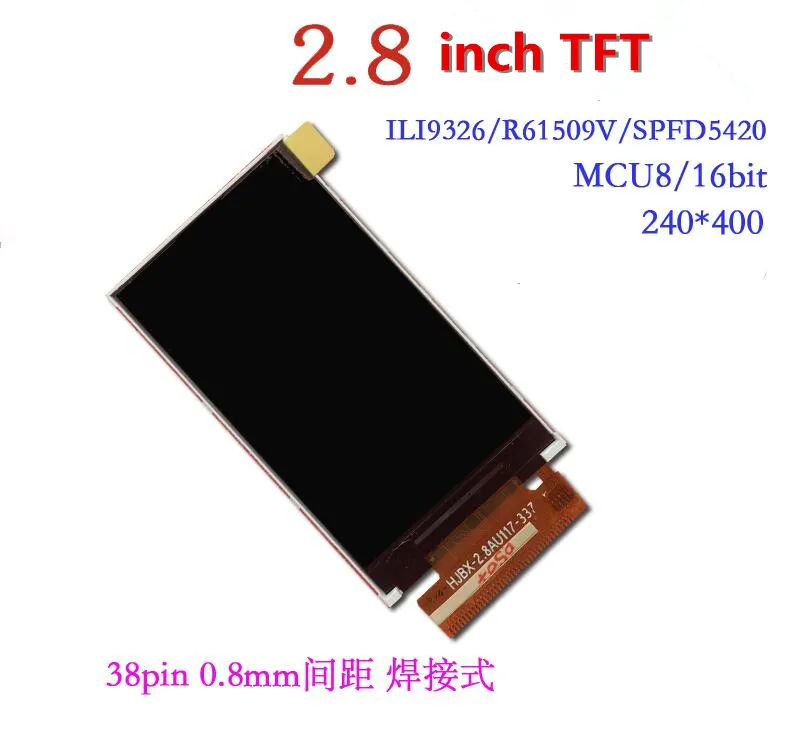 3 5-дюймовый TFT ЖК-экран WQVGA 2 8*240 16:9 ILI9326/R61509V | Электроника