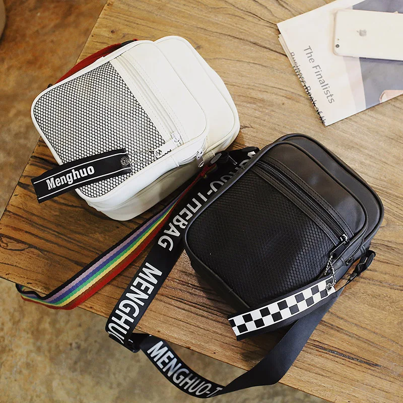 Menghuo Men Women Crossbody Bag Unisex Cheap Nylon Messenger Bag Travel Casual Shoulder Bag Leisure Fashion Bags Bolsos Mujer (34)