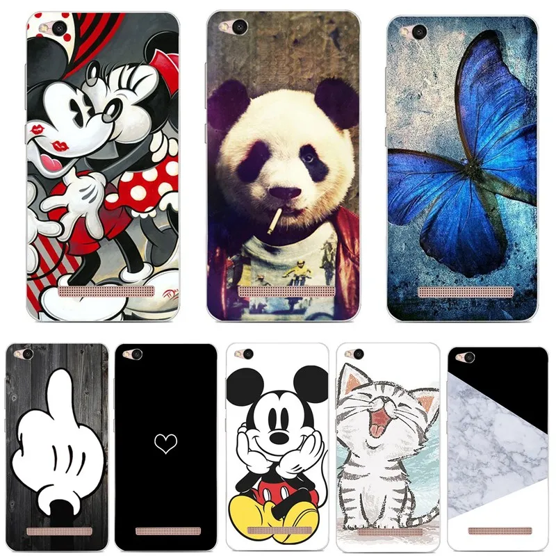 

Black Heart For Capinha Xiaomi Redmi Note 4 4A 4X 5A 5 Plus Case Silicone TPU Thin Cat Cover For Xiomi redmi Note 5a Mi a1 5x
